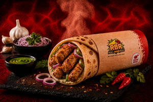 Chicken Seekh Kabab Roll