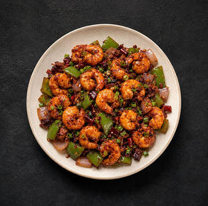Prawn Chilly Dry