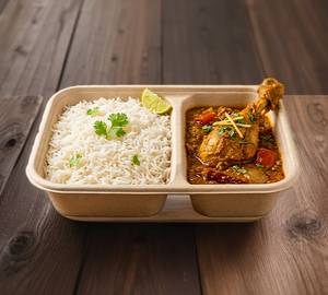 Plain Rice Tangdi Masala