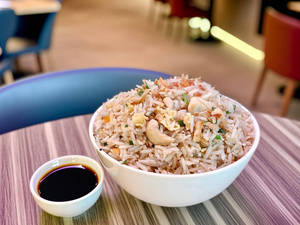 Chicken Burnt Garlic Fried Rice
