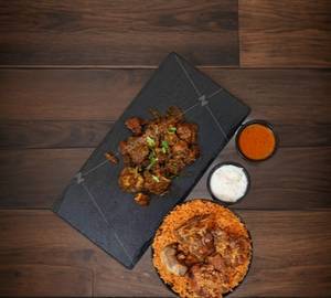 Beef Biryani + Beef Double Fry