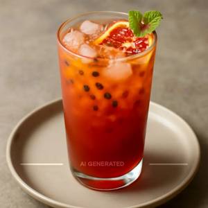 Bloody Orange Mocktail