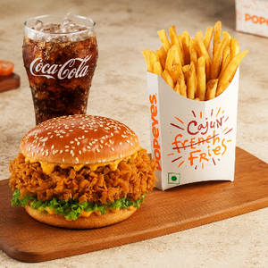 Bold Chicken Sandwich Burger Meal