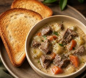 Beef Stew & Bread Combo