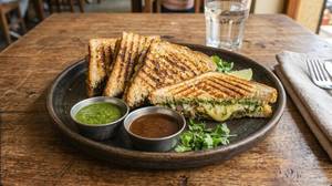 Samosa Cheese Sandwich [4 Pieces]