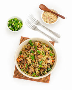 Mushroom Fried Rice