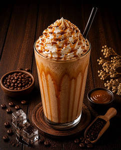 Caramel Cold Cofiee Frapee