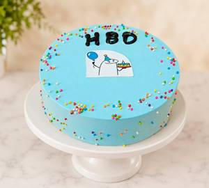 Happy Birthday Bento Mini Cake 250gm