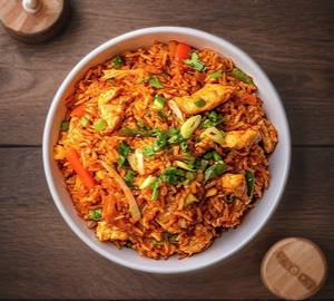 Egg Schezwan Friedrice