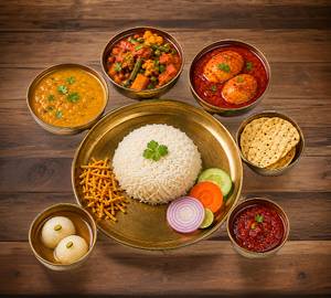 Egg Thali