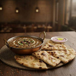 Dal Makhani With Butter Naan