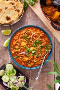 Chicken Keema Parotta