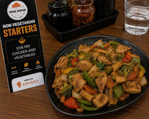 Stir Fry Chicken And Vegetables