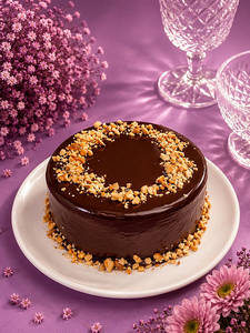 Chocolate Walnut Cake
