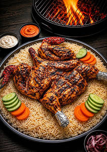 Neyilchuttath BBQ Mandi (butter Bbq)