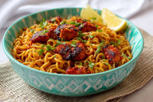 Chicken Burnt Garlic Noodles