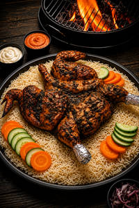 Nadan Kurumulaku BBQ Mandi (pepper BBQ Mandi)