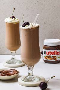 Nutella milkshakes