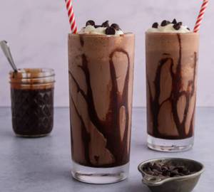 Chocolate milkshakes