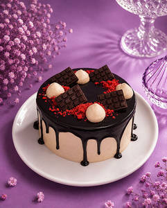 Red Velvet Chocolate Mousse Cake