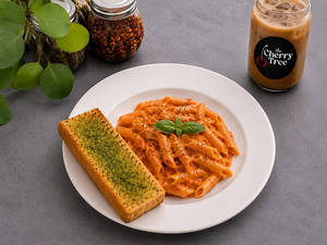Penne In Tomato Cream Sauce (pink Sauce)