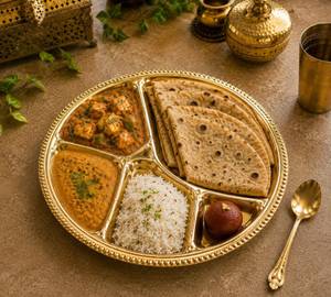 Royal Kadai Masala Paneer Thali
