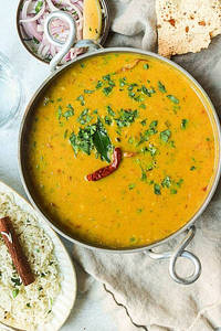 No Onion No Garlic Dal Fry