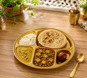 Royal Matar Paneer Thali