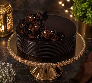 Eggless Chocolate truffle cake