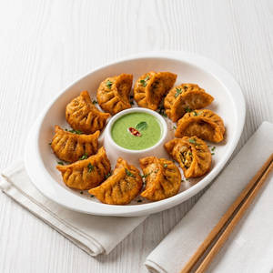 Paneer Tikka Fried Momos