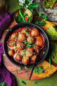 No Onion No Garlic Dum Alu Kashmiri