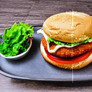 Paneer supreme burger muet try