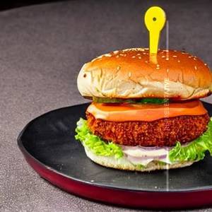 Spicy fiesta burger