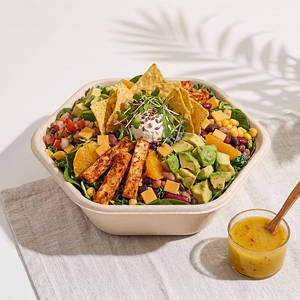 Mexican Taco Salad (High Fiber, High Protein)