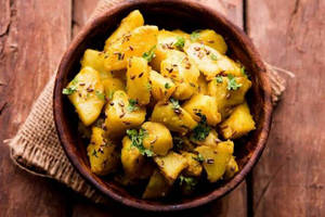 No Onion No Garlic Jeera Alu