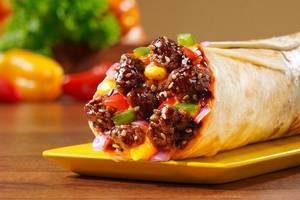 Teriyaki Crispy Chicken Salad Wrap