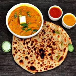 Spl butter paneer paratha