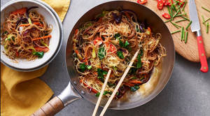 Veg Singapore Noodles