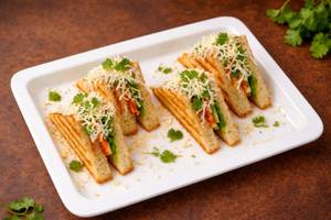Veg Cheese Grilled Sandwich.