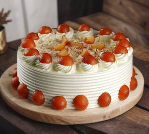 Gulab Jamun Cake