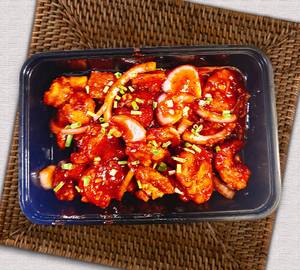 Sweet & Spicy Crispy Prawn Dry