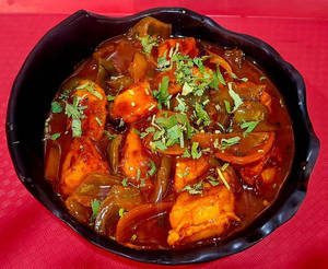 No Onion No Garlic Paneer Chilli