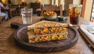 Veg Tandoori Sandwich Combo