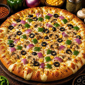 Cheese Brust Pizza