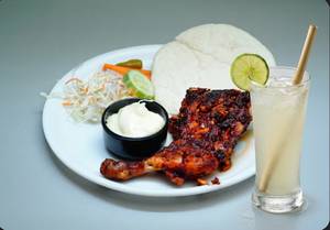Qtr Alfaham Chicken + Lime + Kubboos
