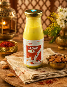 Milk Kesar Badam