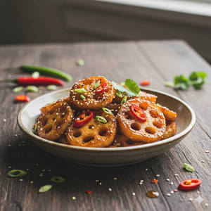 Lotus Stem Honey Chilli