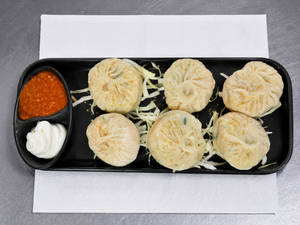 Veg Steamed Momos ( 6pcs )