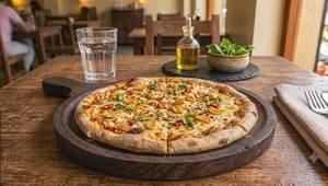 Veg Schezwan Pizza [7 Inches]