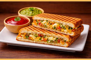 Veg Cheese Grill Sandwich